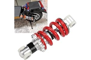 FOTABPYTI Aluminum Alloy 750LB/IN Mountain Bike Rear Suspension Spring Shock Absorber - 125mm Pitch for Mini Bike Scooter