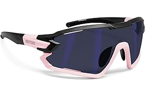 Bertoni Occhiali Ciclismo Running MTB Sci Paddel Tennis Sport Polarizzati Fotocromatici mod. Quasar