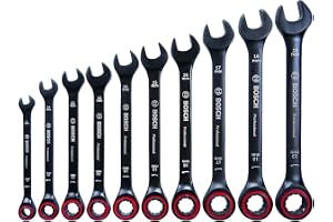 Professional skruvnyckelsats 10 delar (8/10/12/13/14/15/16/17/18/19 mm, i väska) – Amazon Exclusive