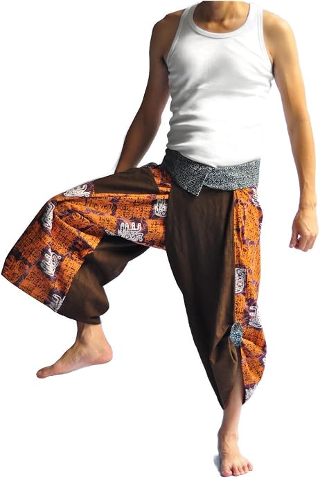 Siam Trendy Thai Pants Men's Samurai 