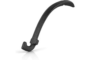 BBQ-Toro Gusseisen Grillrostheber | 20 x 2,5 x 5 cm | Grillrost Heber, Rost Heber, Heber für Grillrost | Grill Lifter, Grillzubehör für Gusseisen- und Edelstahlroste | Universal Grillwerkzeug