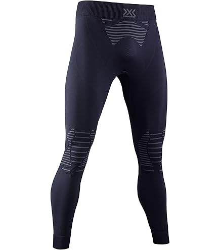 CW-X Endurance Generator-Collant a Compressione per articolazioni e Muscoli, 3/4 Pantaloni Sportivi, Nero/Picante, M Uomo