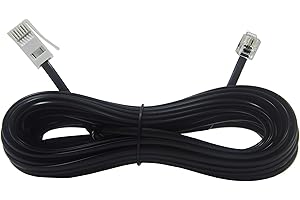 Ornin BT Plug to RJ11 Telephone Cable (5 Meters, Black)
