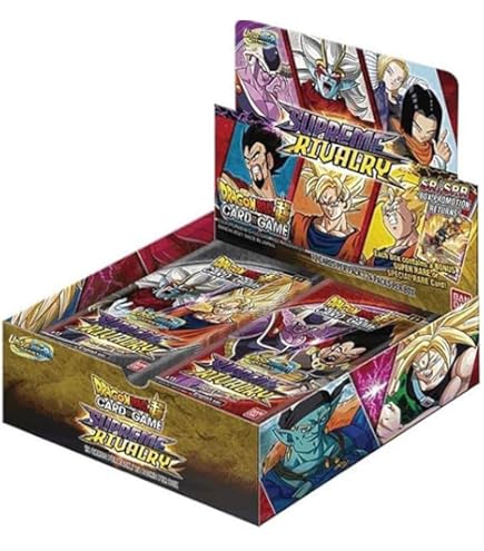 Dragon Ball Super Unison Warrior Series 2 Vermilion Bloodline Booster Box  2nd Edition : Amazon.co.uk: Toys & Games