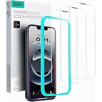UNO'UNO MAS UNO VENTAS UNO' Pellicola protettiva in vetro temperato compatibile con iPhone 13, ultra resistente, 9H, adatta per iPhone 13 e iPhone