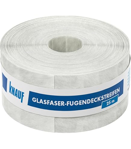Ruban De Masquage Autocollant Pour Cloison Sèche - 40 M X 5 Cm - Protection Bords Et Joints - PVC Renforcé - 8