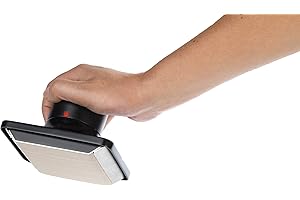 Tampon d'essuyage rond pour plaques à crêpes en fonte - KRAMPOUZ