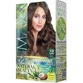 Maxx Deluxe Natural Beauty Amonyaksız Set Boya 7.0 Kumral