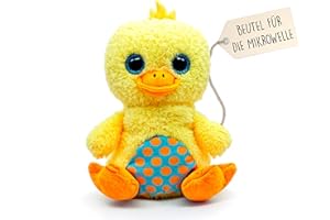 ‎KUKI Warming Animal 15 cm - Warm Cuddly Toy - Cherry Stone Cushion Animal - Heat Cushion Animal - Cuddly Toy Heat Cushion - Heat Cushion Baby - Heat Cushion Children