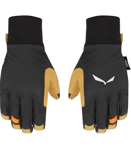 Salewa Sesvenna Gore® Windstopper® Grip Handschuhe, Schwarz, XS Fashion