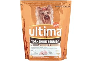 Ultima Croquettes au poulet - Pour Yorkshire - 800G
