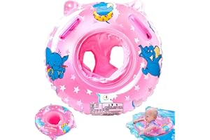 MDJEWV Schwimmring Baby, Aufblasbare Schwimmhilfe mit Schwimmsitz, Baby Schwimmring ab 3 Monate Bis 36 Monate Schwimmreifen Baby Pool Spielzeug Optimal für Badewannensitz Baby Schwimmbad