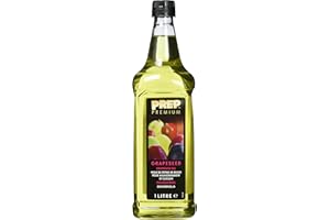 ‎PREP PREMIUM PREP PREMIUM Traubenkernöl 1 x 1000 ml PET mildes, geschmacksneutrales Öl, rohkostqualität natürlicher Geschmack für Pfannengerichte Saucen & Marinaden, sehr hoch erhitzbar