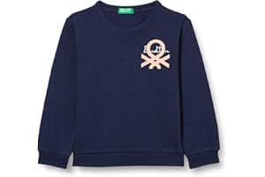 United Colors of Benetton Sudadera DE Cuello Redondo DE Manga Larga para Niñas