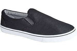 Urban Jacks Espadrilles basses décontractées en toile et maille à lacets pour homme Taille 40-46