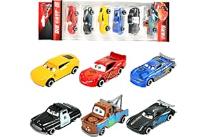 Xtaguvdm Mini Jouet Voiture, Voiture Enfant Petite, 6 PCS, Pull Back Voiture Jouets Véhicule, Voitures Miniatures en Métal, pour Enfants à partir de 3 Ans