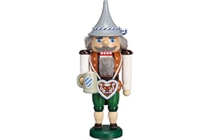 ‎SEIFFENER VOLKSKUNST Seiffener Volkskunst Nussknacker Festbayer, 27 cm hoch, original Erzgebirge SV 11955