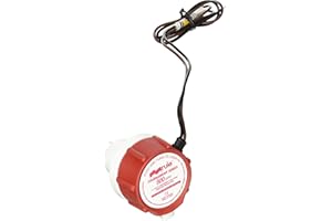 Jabsco Rule 46DR Marine 800 Replacement Motor for Tournament Series Livewell Pumps, Bianco/Rosso