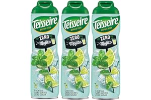 Lote de 3 jarabes Teisseire mojito zero azúcar