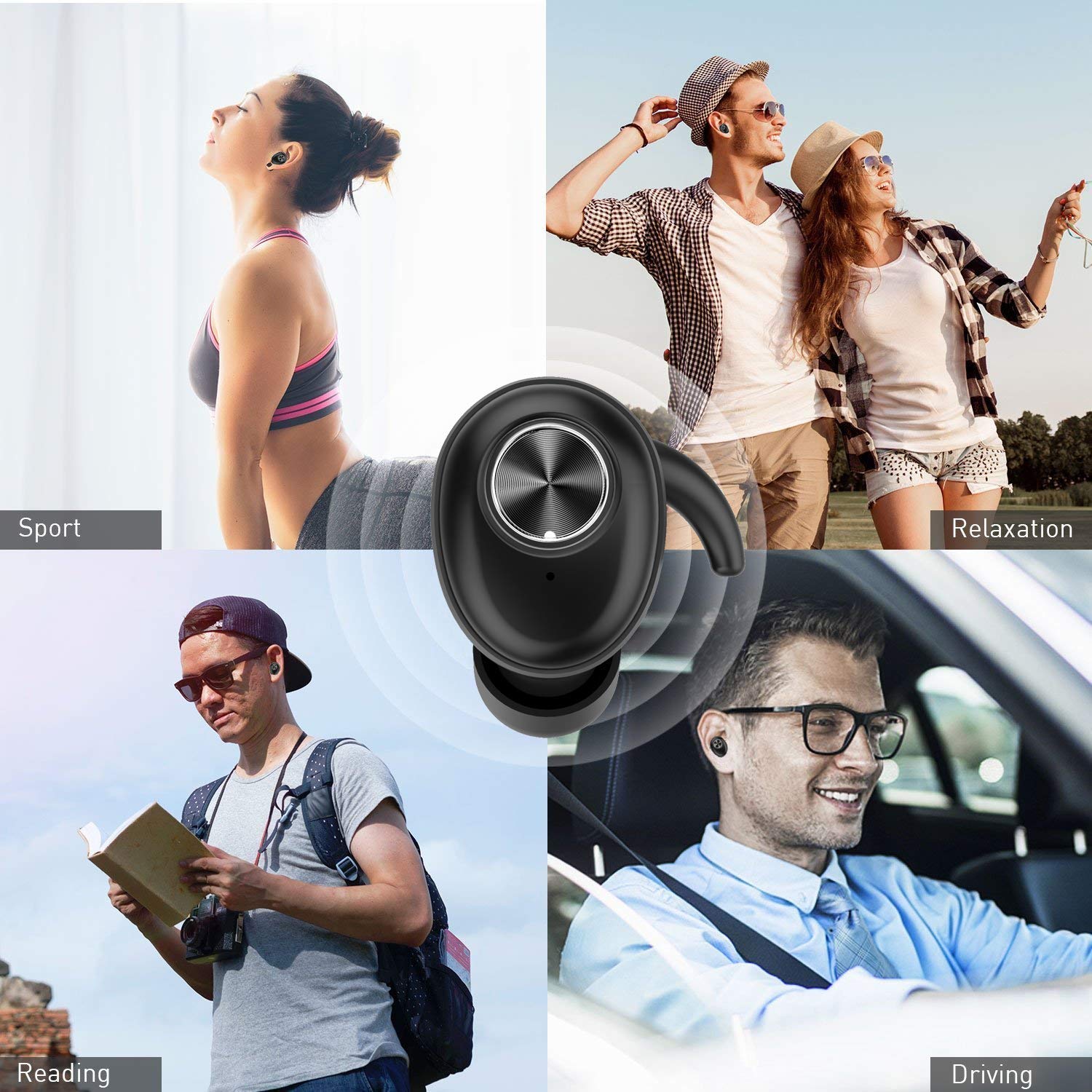 Auriculares-Bluetooth-Inalmbricos-Deportivos-Arespark-Mini-Twins-Stereo-Auriculares-Manos-Libres-con-Caja-de-Carga-y-Micrfono-Integrado-Bluetooth-50-para-Dispositivos-iOS-y-Android