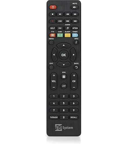 Telecomando Re-Flix Superior Light Compatibile Con SAT/DTT I-ZAP T375, Programmato E Pronto All'uso, Universale 4 In 1