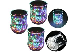 Zeerkeer Verre à LED 5 LED Acrylique Acrylique Verre Incassable Texture PC