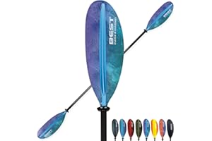 Best Marine and Outdoors Kayak Paddle, Carbon Fiber Shaft & Fiberglass Reinforced Polypropylene Blades, 220cm, 234cm, 250cm, Lightweight Kayak Paddles for Adults, Kayak Oar & Accessories
