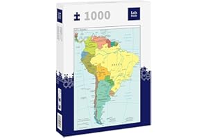 Lais Puzzle Mapa Ameryki Południowej, 1000 elementów