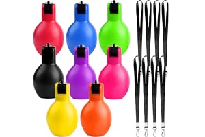 BYZESTY 8 stycken handvisselpipa, visselpipa, professionell päron, tränarvisselpipa, handhygienvisselpipa för sport basketfot