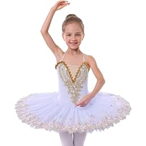 Tutu De Danse Fille AIEOE - Justaucorps Coton Sans Manches, Entrejambe Boutonné - 1 à 8 Ans