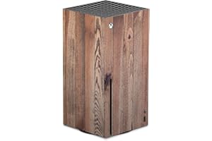 Skin kompatibel mit Microsoft Xbox Series X Folie Sticker Holzoptik Holz Muster