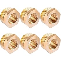 UHARBOUR Manomètre D'Eau 0-16 Bar, 1/4" à Air Comprimé Avec