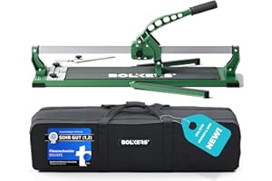 BOLKERS® Carrelette ProCut L 1000 — Coupe carrelage Longueur de Coupe 1000 mm Coupes précises grâce à la Roue de Coupe en carbure de tungstène avec roulement à Billes — carrelette carrelage