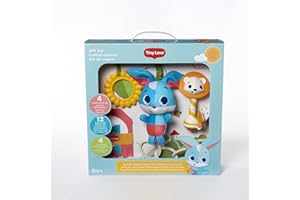 Tiny Love Here I Grow Centro Attività Multifunzione, 0-36 mesi, Tavolo Gioco con 21 attività, Balance Board, Giochi Elettronici, Convertibile in Tavolino con Sedia per Bambini, Collezione Meadow Days