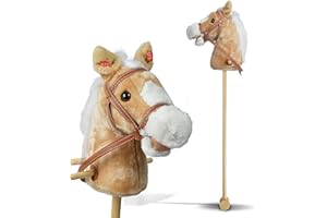 Pink Papaya Steckenpferd Goldy Plüschpferd Sound