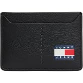 Tommy Jeans TJM HERITAGE CC HOLDER Erkek C&uuml;zdan, Siyah, Tek Beden