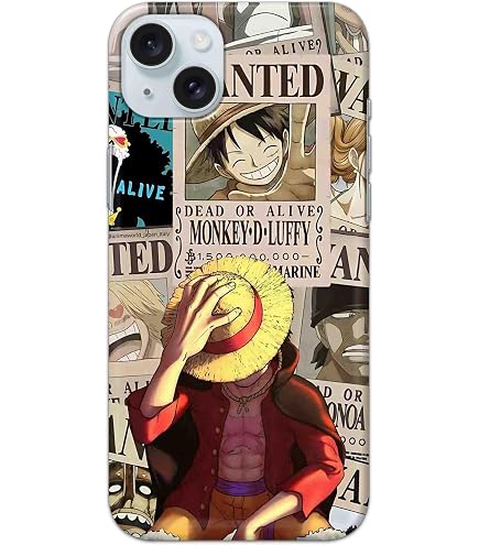 Expromium Monkey D Luffy Pattern Premium Design Prined 2D Metal