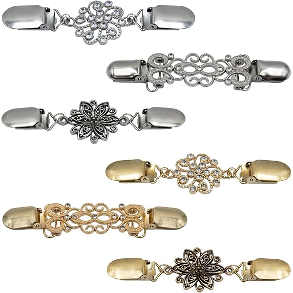 5 stuks clips voor kleding, cardigan-clip, kledingclips, rug, cinch