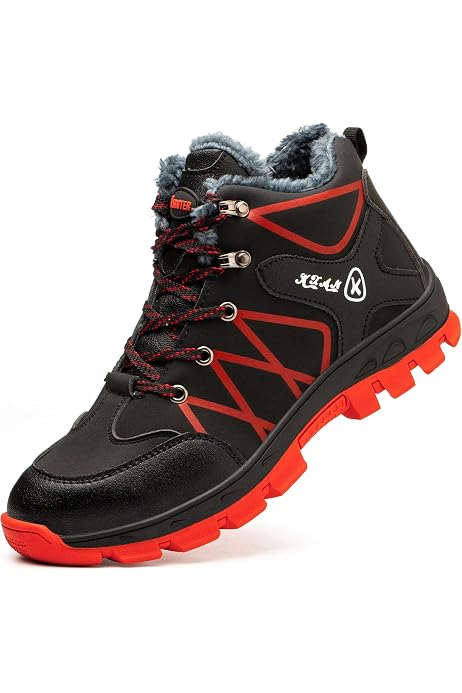 Chaussures De Sécurité KTDYG - Baskets Légères Avec Embout Acier 200J, Semelle Anti-perforation 1100N - Antidérapantes, Respirantes - Pour Travail Chantier, Atelier, Logistique - Homme/femme