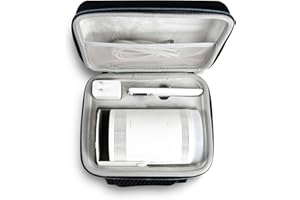 XINGFUDAO Custodia per proiettore compatibile con Samsung Freestyle, custodia rigida in EVA perfettamente adatta al proiettore Freestyle e al proiettore Freestyle di seconda generazione (M)