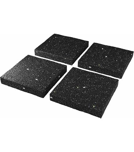 Conny Clever Anti-Vibrationsmatte Für Waschmaschine – 60 X 60 Cm, Schwarz, Rutschfest & Schalldämmend