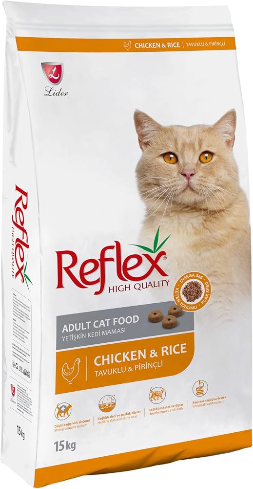 Reflex Tavuklu Yetişkin Kedi Maması 15 kg