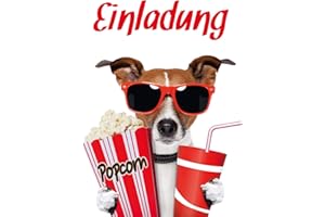 ‎EDITION COLIBRI 10 Kino-Einladungen (Set 1) / Geburtstagseinladungen Kinder Mädchen Jungen: 10-er Set lustige Kino-Einladungskarten für den nächsten Kindergeburtstag im Kino von EDITION COLIBRI © (10700)