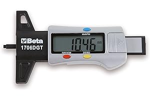 Beta 1706DGT - Calibro di profondità digitale per battistrada pneumatici