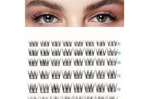 DIY Pestañas Postizas C Curl Pestañas Postizas Reutilizable y Cómodo Pestañas Postizas Individuales 8mm 10mm 12mm 14mm by Obeyalash (Mix 8-14mix C Curl Natural-Lilac)