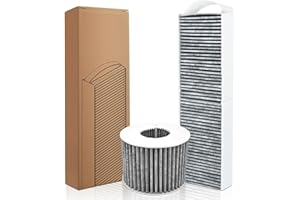 NIXOOT 1 Stück PUAKF Aktivkohlefilter Ersatzteile für Bora Pure/S Pure/X Pure Dunstabzug, Filter Kompatibel Bora PURU/PUXU Umluftkochfeld, kochfeldabzug zubehör Filterung Gerüchen und Fett 425 x 130 x 50mm