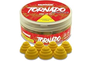 Haldorado Tornado Smoke Pop Up XL, Champion Corn Flavour, 15mm, 30g, Floating Fishing Bait