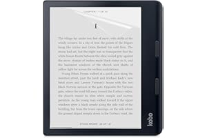 Youngme 5-Pack Anti-Glare (Matte) Screen Protector for 8" Kobo Sage, Full Coverage Premium PET Protective Film Eye-Caring Matte Screen Protector