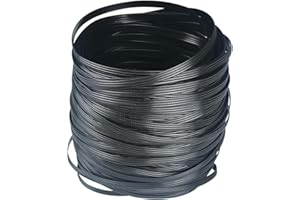 LUKLOY Mhome Rotin tissé en plastique, kit de réparation pour meubles de jardin, terrasse, banc, chaise, table