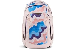 satch match Schulrucksack ergonomisch, erweiterbar auf 35 Liter, extra Fronttasche